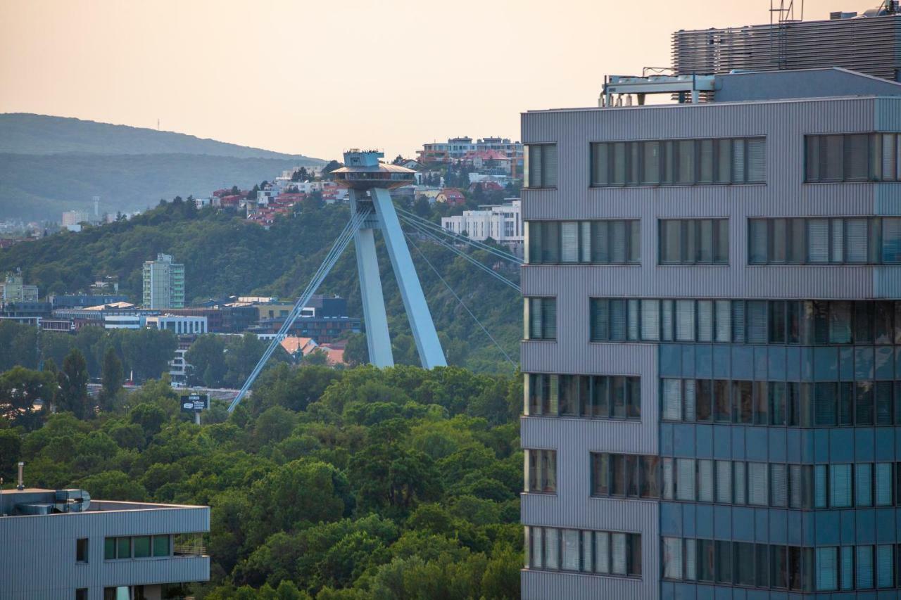 Air-Conditioned City View Apartment 24H Check-In Bratislava Exterior photo